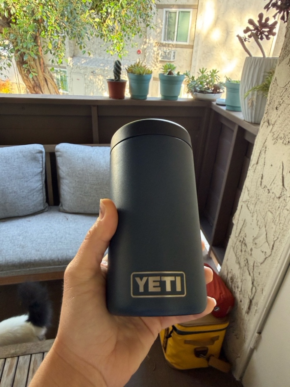 YETI Matte Navy Blue Insulated Tumbler